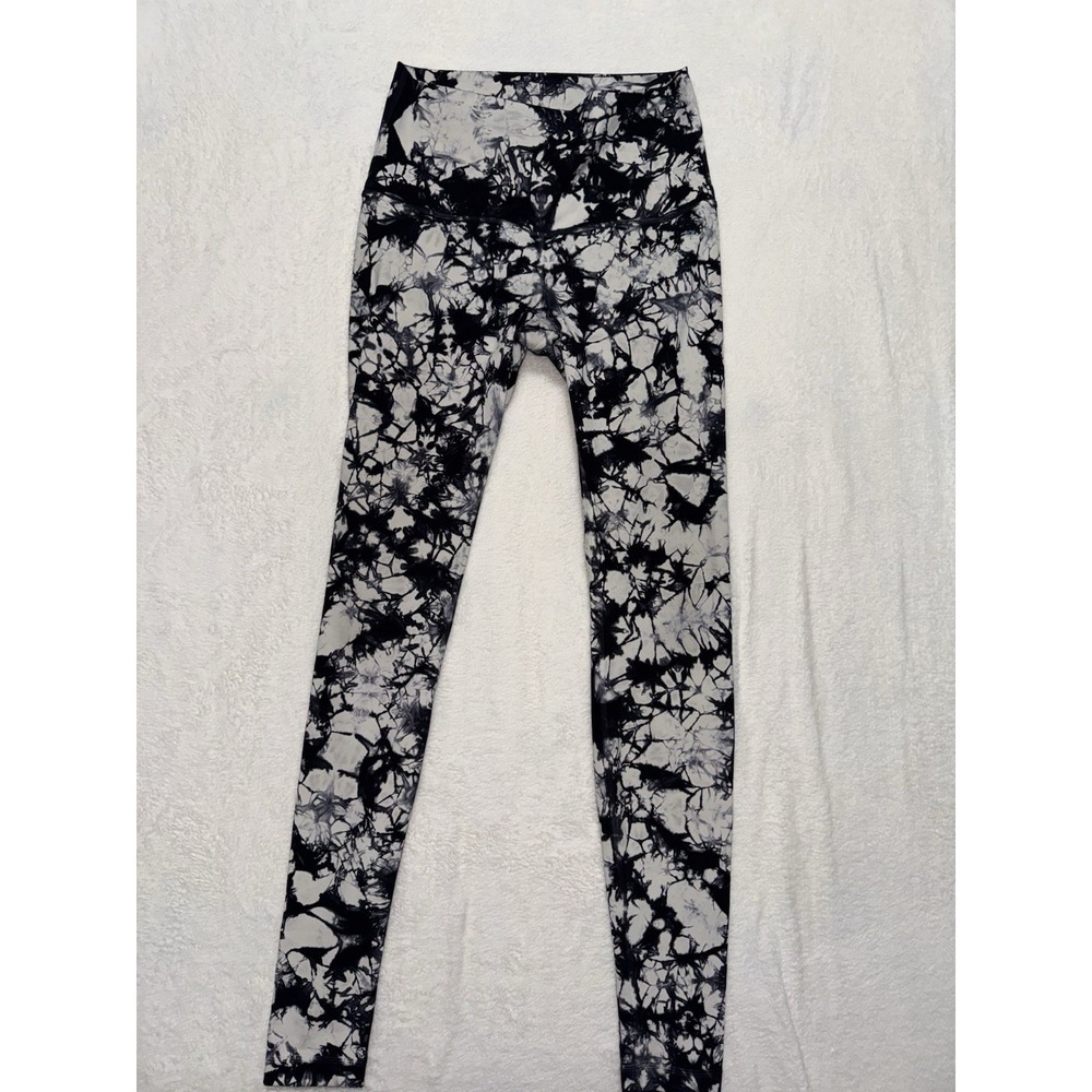 Lululemon Women's Leggings Shibori Tie Dye Size 8